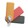 color shade emoji 3d