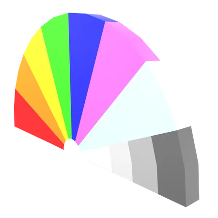 Color Shade  3D Icon