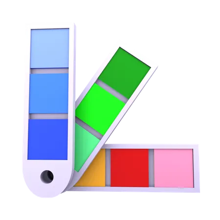 Color Shades  3D Icon