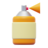 color spray 3d logos