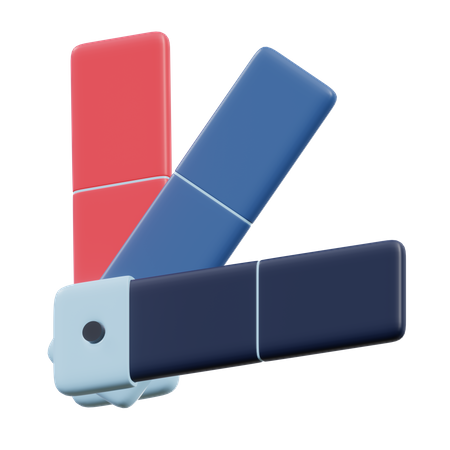 Color Swatches  3D Icon