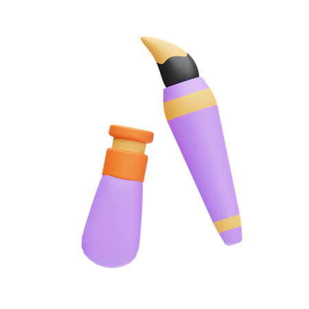 Color Tube  3D Icon