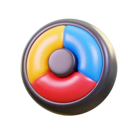 Color Wheel  3D Icon