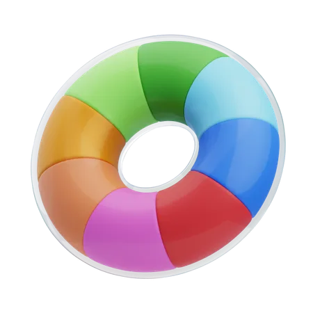 Color Wheel  3D Icon