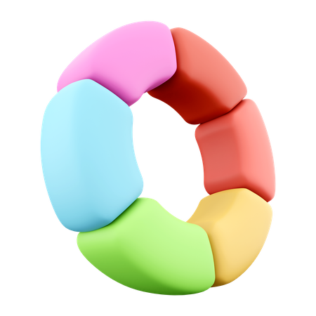 Color Wheel  3D Icon