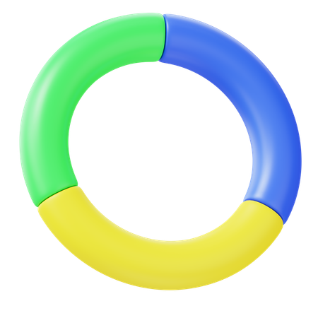 Color Wheel  3D Icon