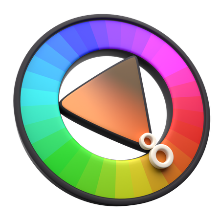 Color Wheel  3D Icon