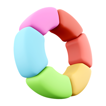 Color Wheel  3D Icon