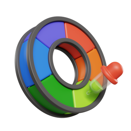 Color Wheel Picker  3D Icon