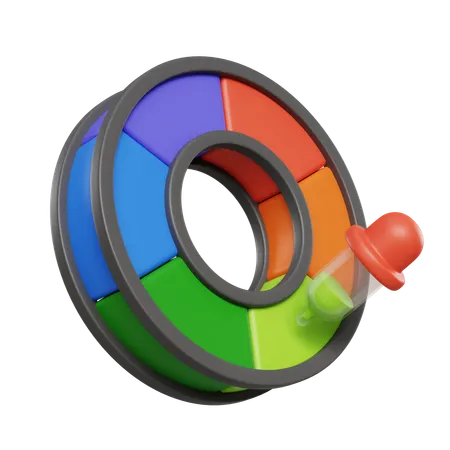 Color Wheel Picker  3D Icon