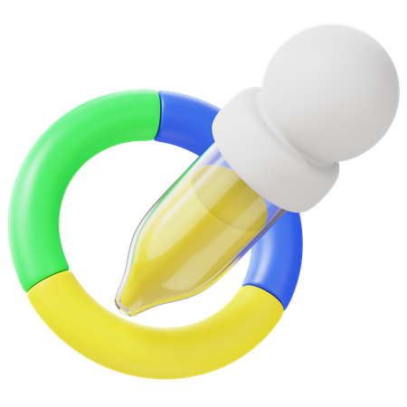 Colorante  3D Icon