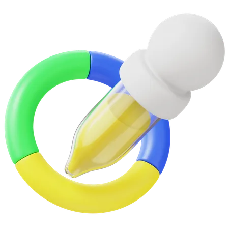 Colorante  3D Icon