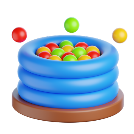Colored Balls  3D Icon