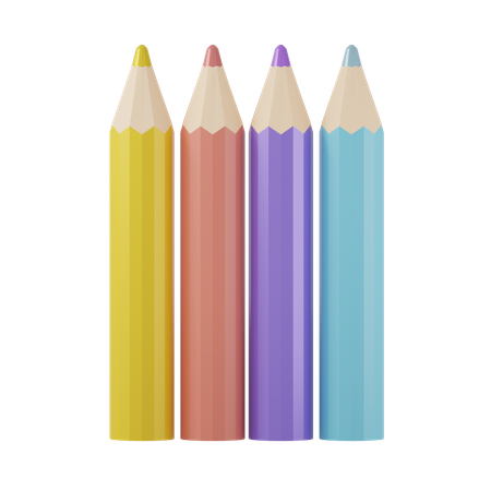 Colored Pencils  3D Icon