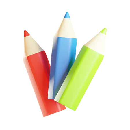 Colored Pencils  3D Icon