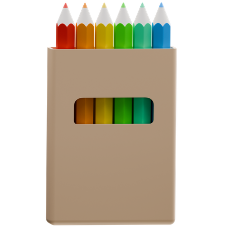 Colored Pencils  3D Icon