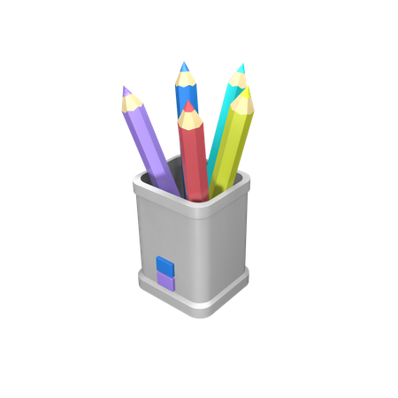 Colored Pencils  3D Icon