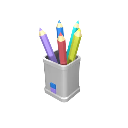 Colored Pencils  3D Icon