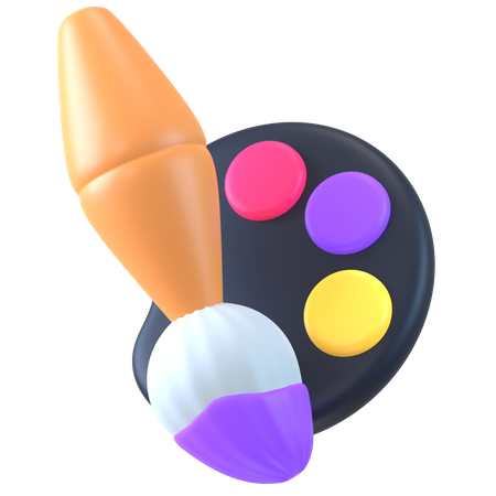 Colores  3D Icon