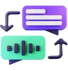 Colorful Communication Bubbles for User Interface Design