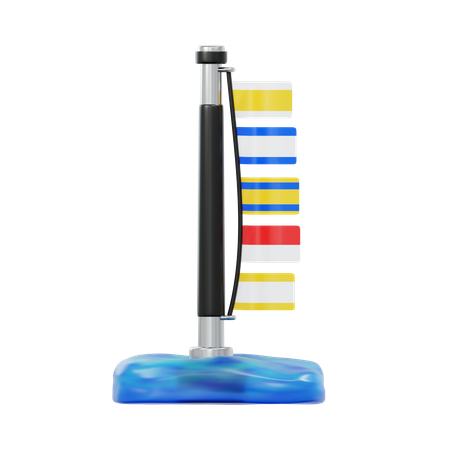 Colorful Counting Abacus Toy  3D Icon