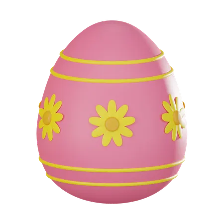 Colorful Egg  3D Icon
