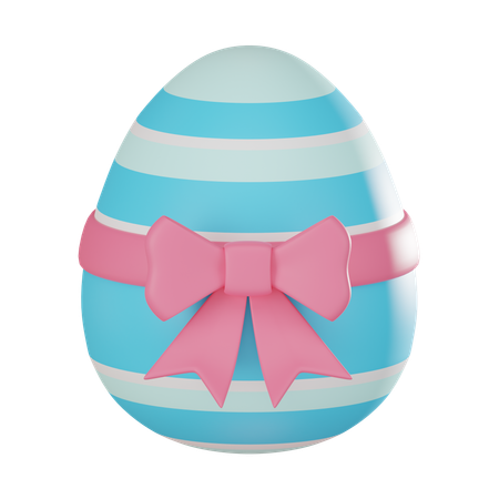 Colorful Egg  3D Icon