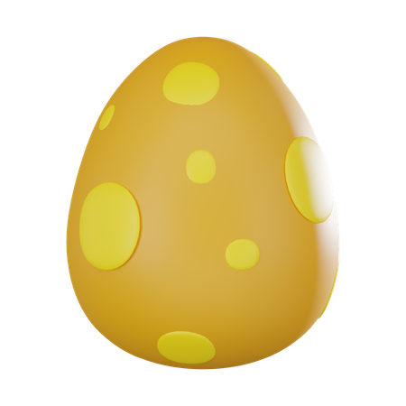 Colorful Egg  3D Icon