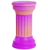Colorful Pillar Design