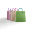 3d colorful shopping bags emoji
