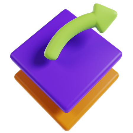 Colorful Shortcut Icon Interface  3D Icon