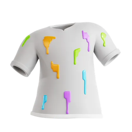 Colorful Tshirt  3D Icon