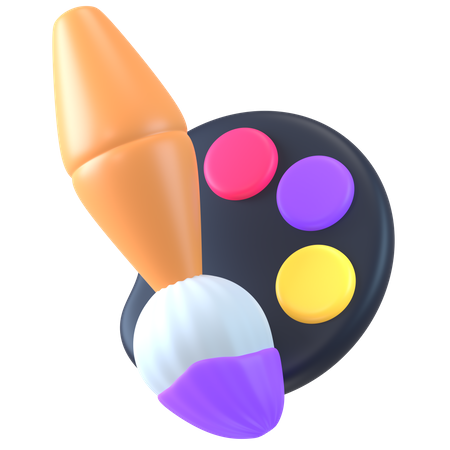 Colors  3D Icon