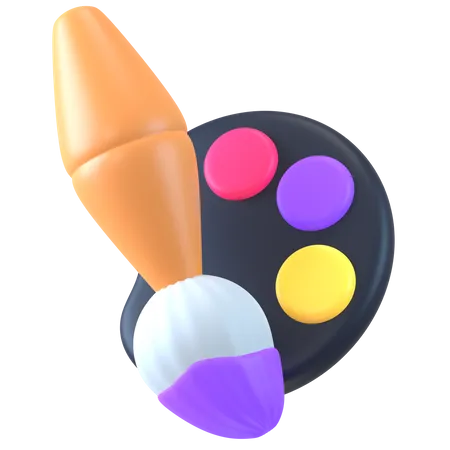 Colors  3D Icon