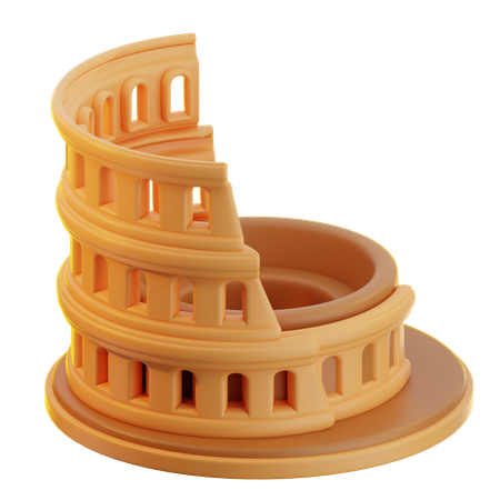 Colosseum  3D Icon
