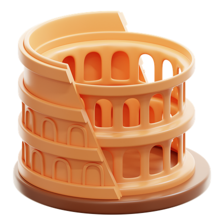 Colosseum  3D Icon