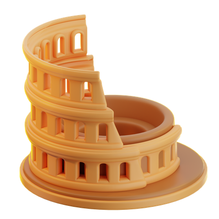 Colosseum  3D Icon