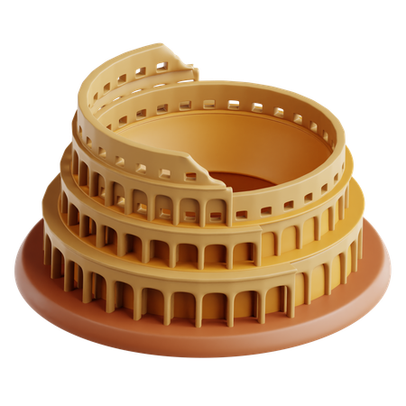 Colosseum  3D Icon