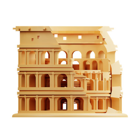 Colosseum 3D Icon