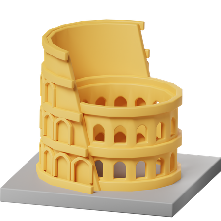 Colosseum  3D Icon