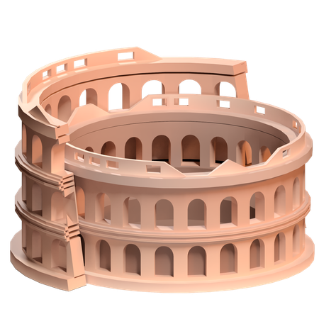 Colosseum  3D Icon
