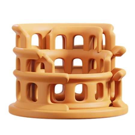 Colosseum  3D Icon
