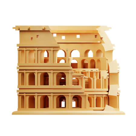 Colosseum  3D Illustration