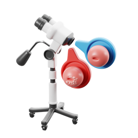 膣鏡検査  3D Icon