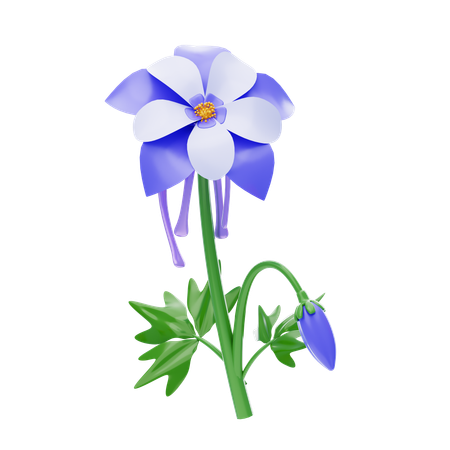 Columbine  3D Icon