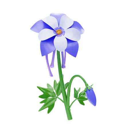 Columbine  3D Icon