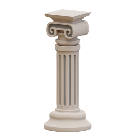 Column 3D Illustration