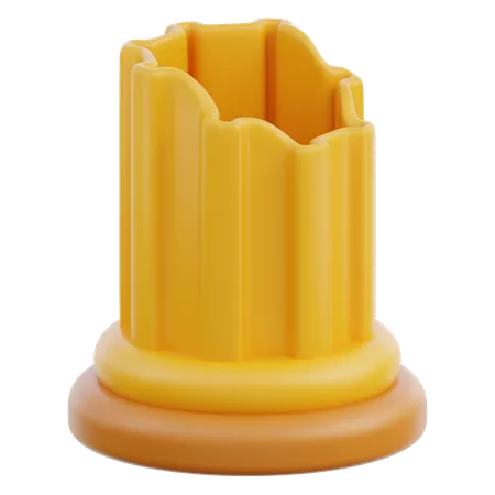 Column  3D Icon