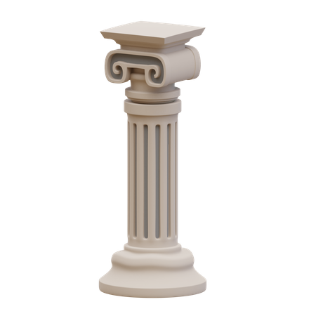 Column  3D Illustration