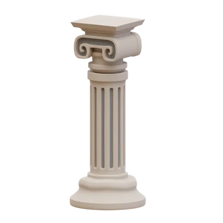 Columna  3D Illustration